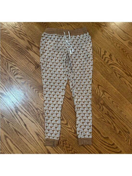 Little Sleepies Other - Little Sleepies Pajama Pants Womens Small Rust Rainbows